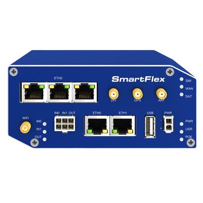 SmartFlex, Global, 5x Ethernet, Wi-Fi, PoE PSE, Metal, Without Accessories
